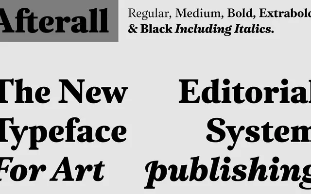 Afterall specimen from A2-Type