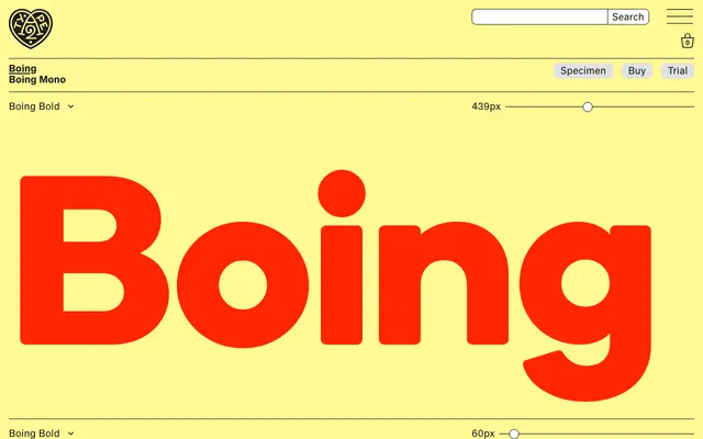 Boing specimen from A2-Type