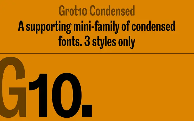 Grot10 Condensed specimen from A2-Type