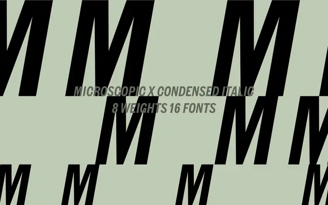 Microscopic X Condensed specimen from A2-Type