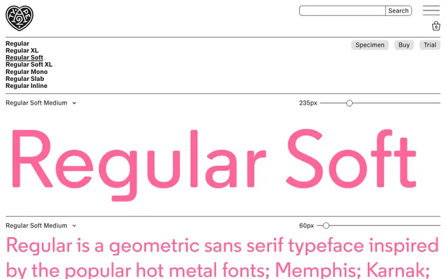 Regular Soft specimen from A2-Type