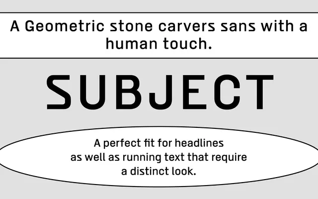 SUBJECT specimen from A2-Type