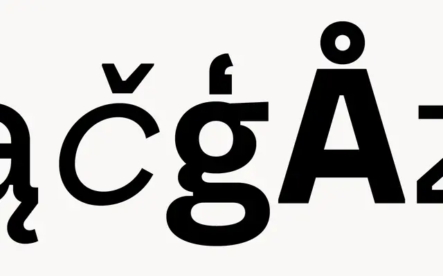 Borna specimen from atipo foundry