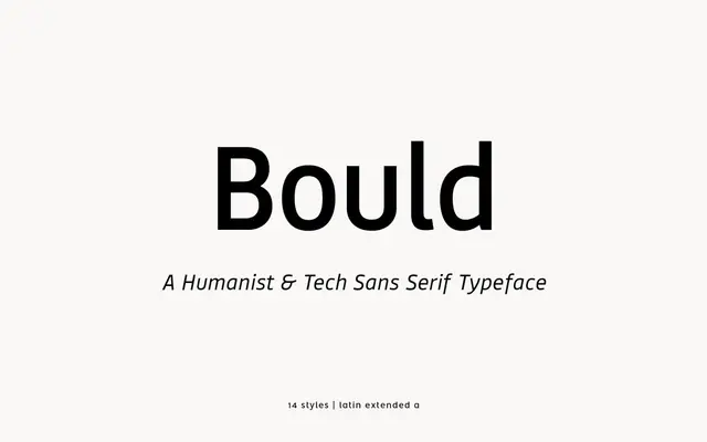 Bould specimen from atipo foundry
