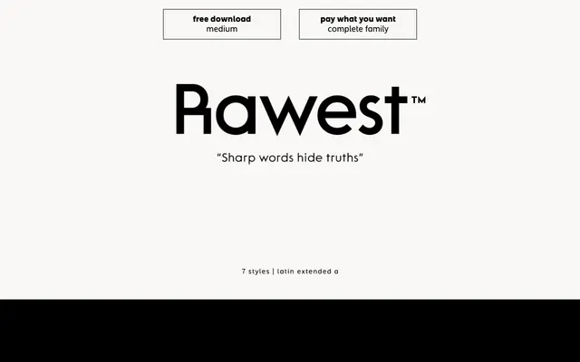 Rawest specimen from atipo foundry