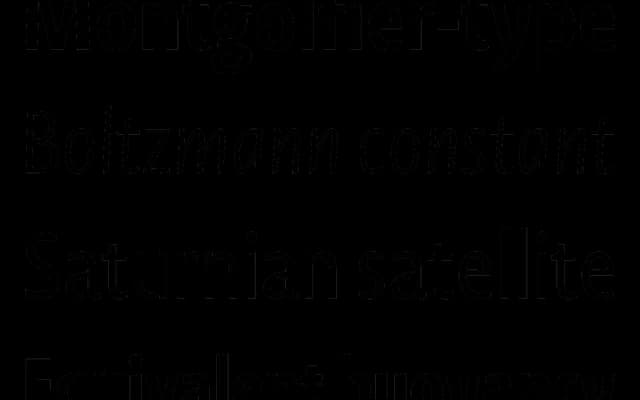 Novel Sans Condensed specimen from Atlas Fonts