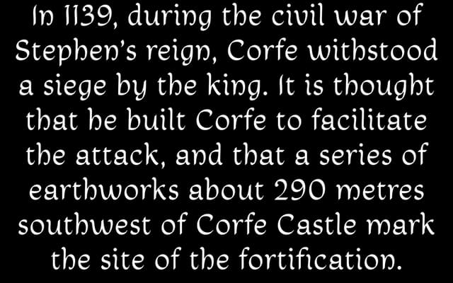 Corfe Regular specimen from Beasts of England