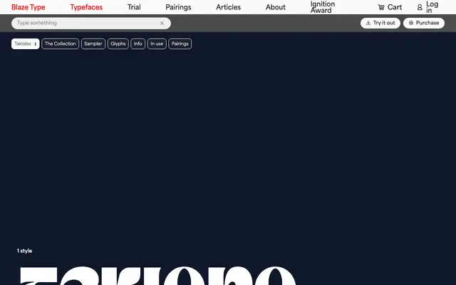Taklobo specimen from Blaze Type