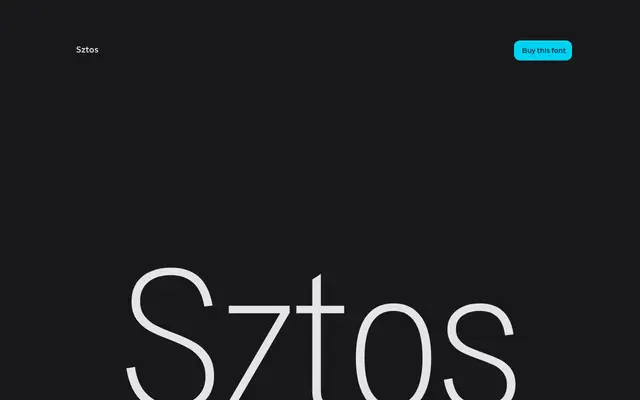 Sztos specimen from Capitalics