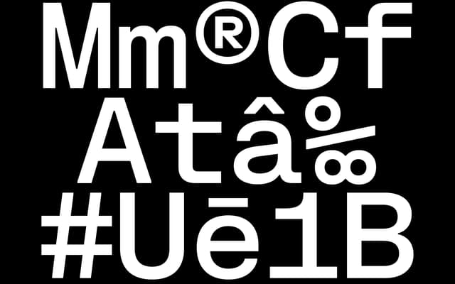 FK Grotesk specimen from Florian Karsten