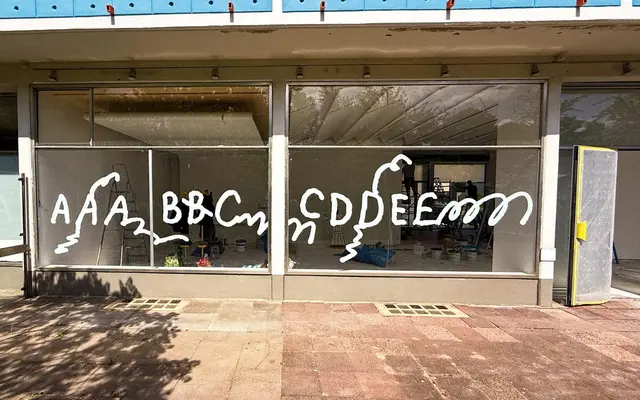 ABC Stefan specimen from Dinamo Typefaces