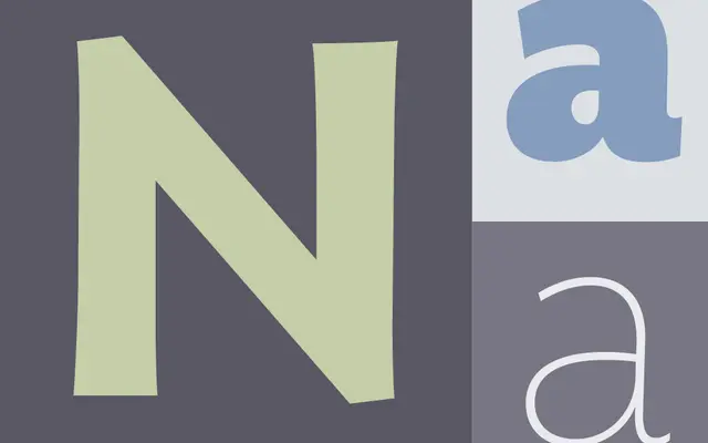 Ideal Sans specimen from Hoefler & Co