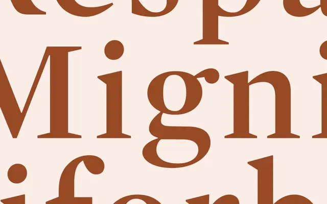 Mercury Display specimen from Hoefler & Co