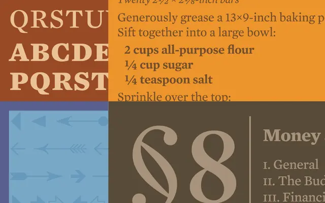 Mercury Text specimen from Hoefler & Co