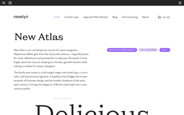 New Atlas specimen from Newlyn