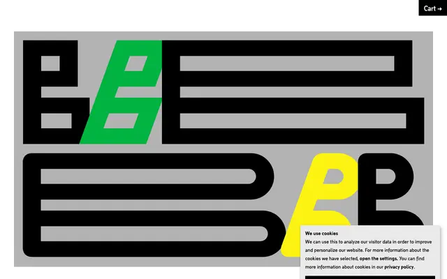 Balkenschrift Rounded specimen from Nice To Type