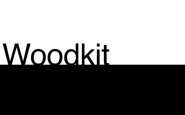 Woodkit Print specimen from Setup Type