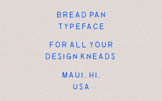 Bread Pan specimen from Taylor Penton