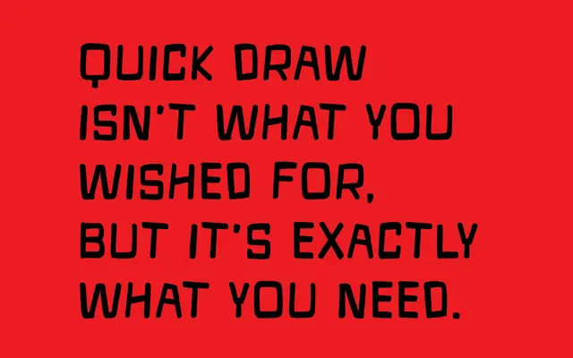 Quick Draw specimen from Taylor Penton