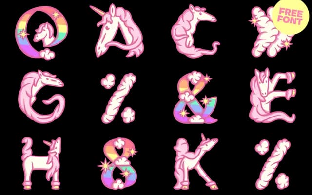 Magical Unicorn Neue Pro specimen from Typearture