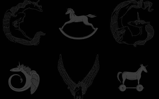 Pegacorn Initials specimen from Typearture