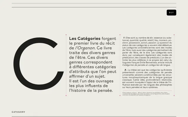 Category specimen from VJ Type