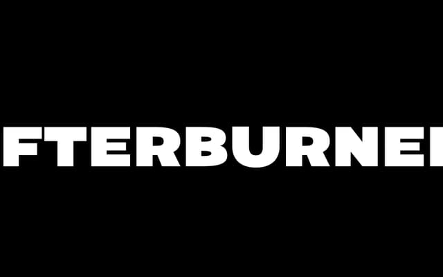 Afterburner specimen from Yeahright Type