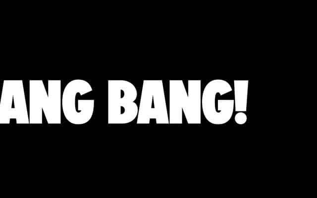 Bang Bang! specimen from Yeahright Type