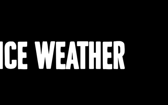 Nice Weather specimen from Yeahright Type