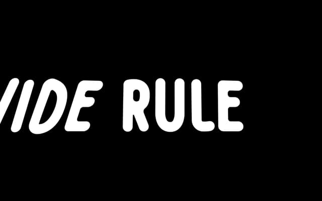 Wide Rule specimen from Yeahright Type